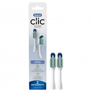 Oral-B Clic Toothbrush Whitening Replacement Brush Heads Tillbehör Vita | SE_OB19331