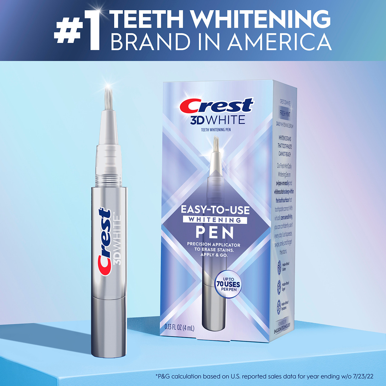 Oral-B 3DWhite Teeth Whitening Pen Tillbehör Grå | SE_OB51608