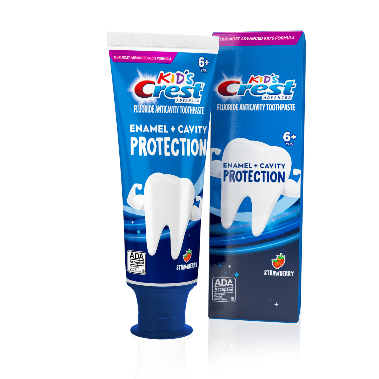 Oral-B Crest Enamel + Cavity Protection Ersättningsborsthuvuden Blå | SE_OB40805