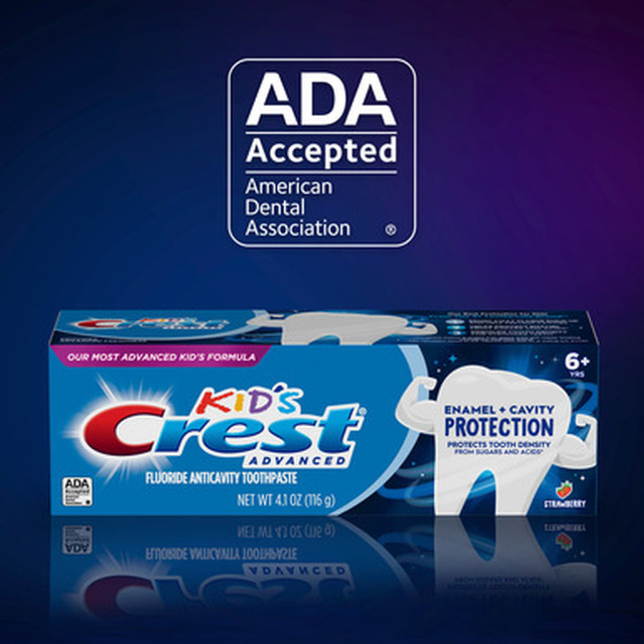 Oral-B Crest Enamel + Cavity Protection Ersättningsborsthuvuden Blå | SE_OB40805