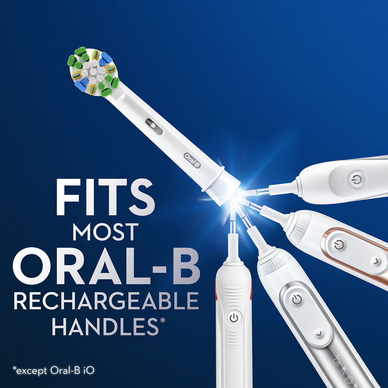 Oral-B FlossAction X-Filament Andra borsthuvuden Vita | SE_OB38681