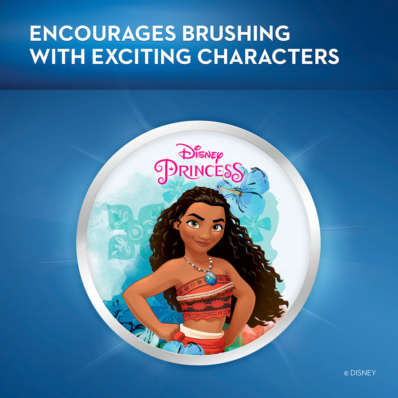 Oral-B Kids Princess Moana Buntar Röda | SE_OB23461