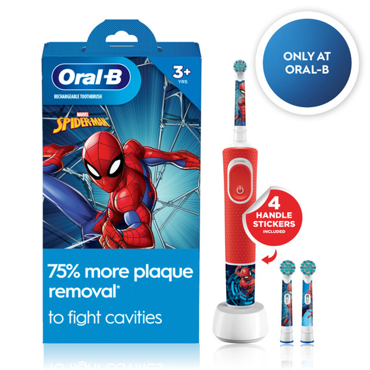 Oral-B Kids Spiderman Buntar Röda | SE_OB40908