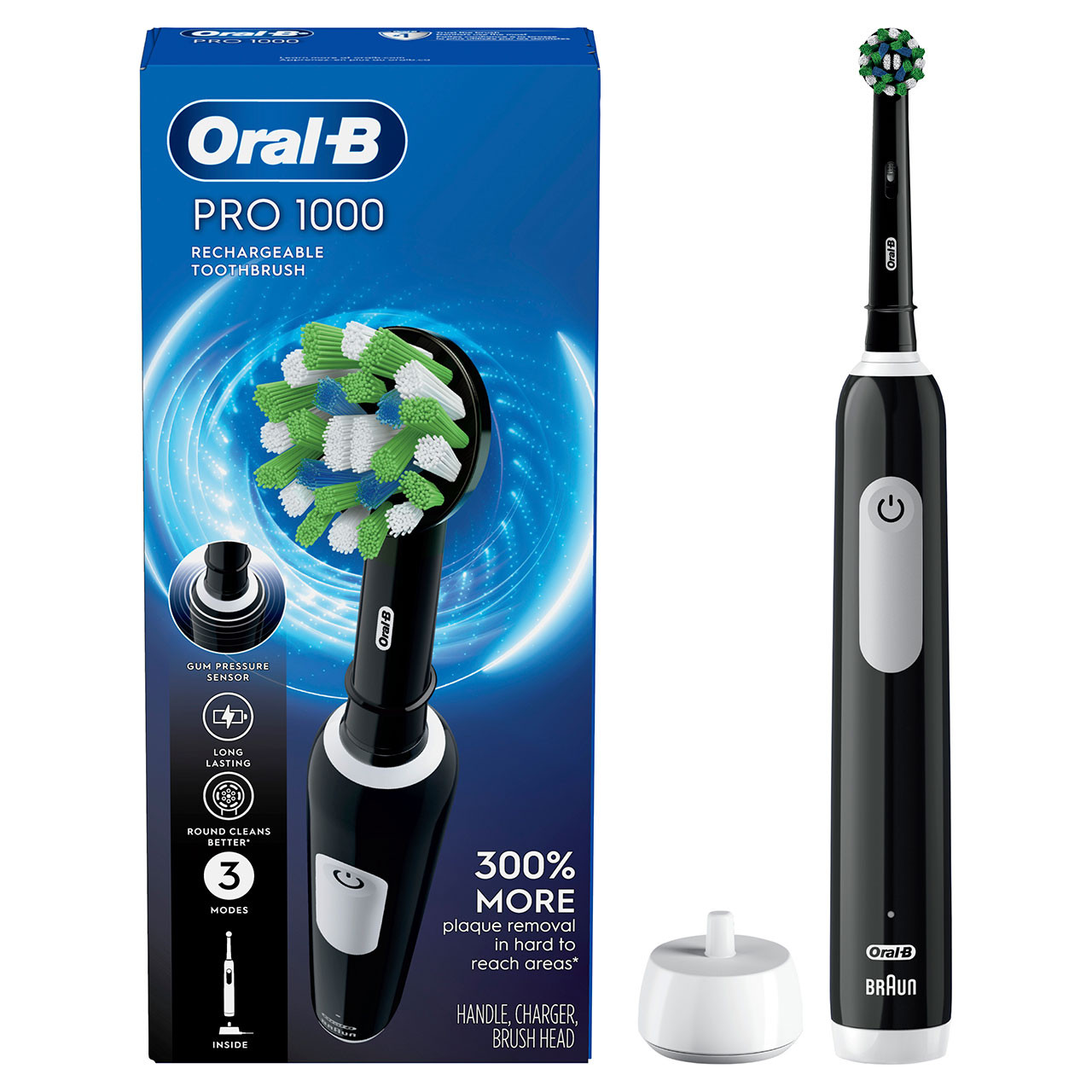 Oral-B Pro 1000 Pro-serien Svarta | SE_OB24280