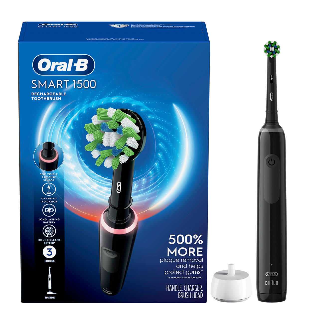 Oral-B Smart 1500 Smart serie Svarta | SE_OB93360