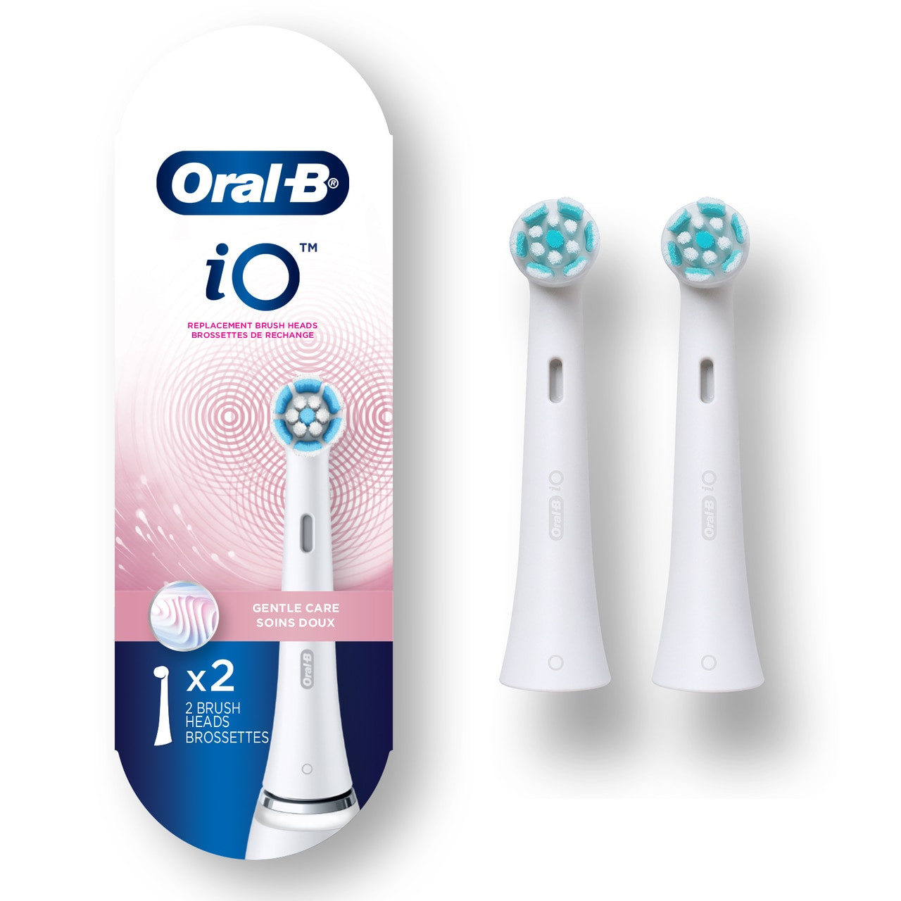 Oral-B iO Gentle Care iO borsthuvuden Vita | SE_OB86821