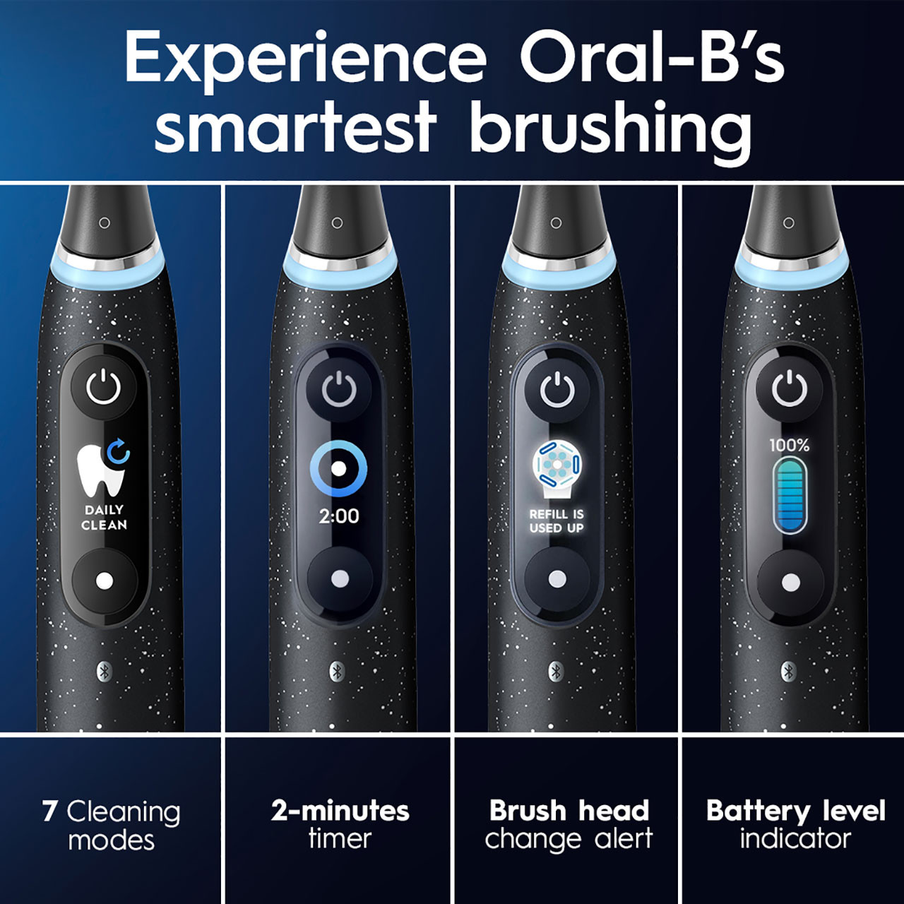 Oral-B iO Series 10 Rechargeable iO-serien Grå | SE_OB38996