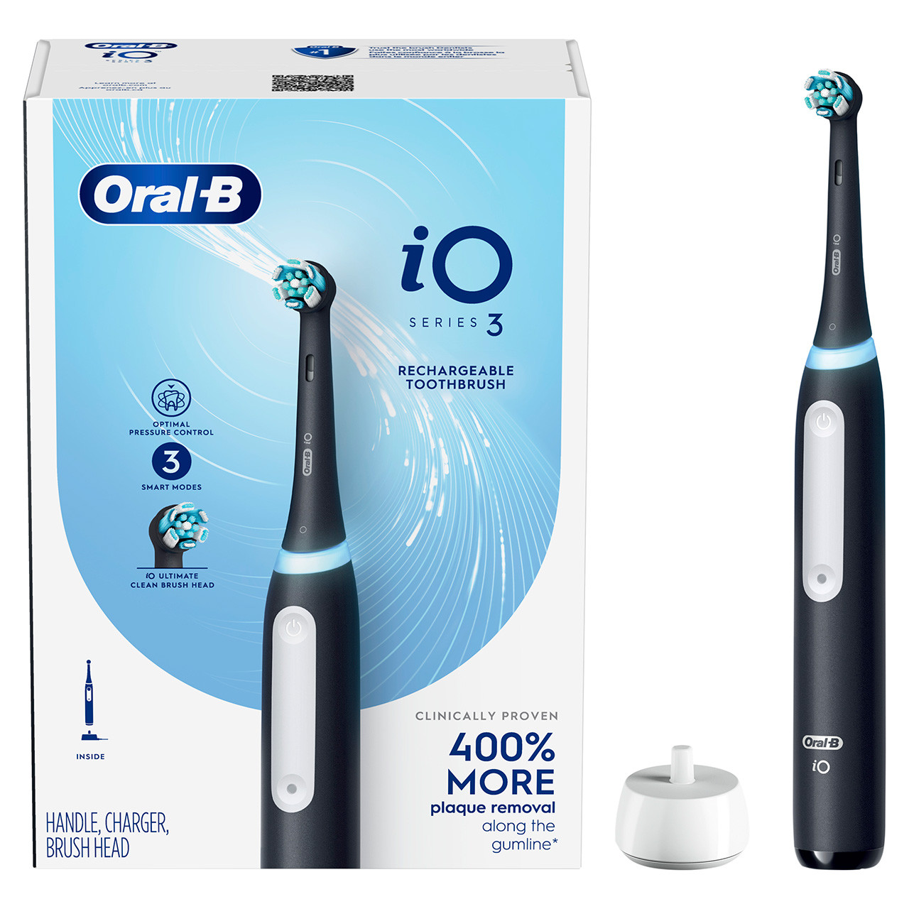 Oral-B iO Series 3 iO-serien Svarta | SE_OB39108