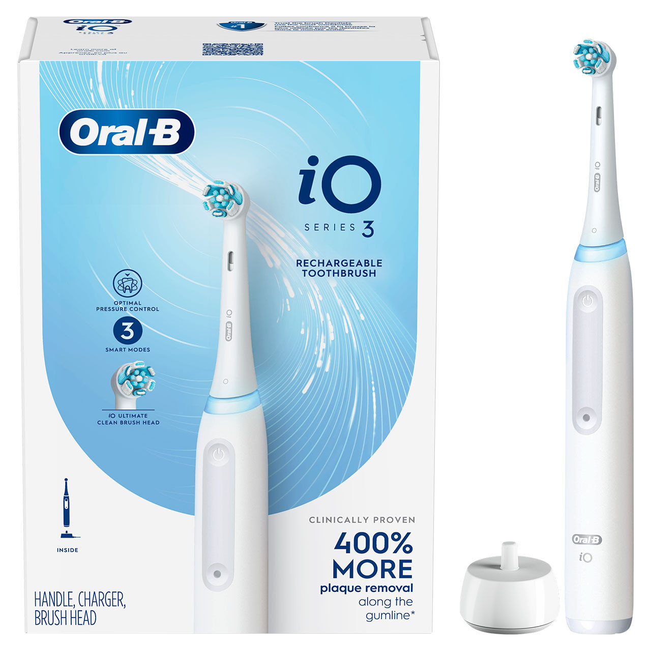 Oral-B iO Series 3 iO-serien Vita | SE_OB98505