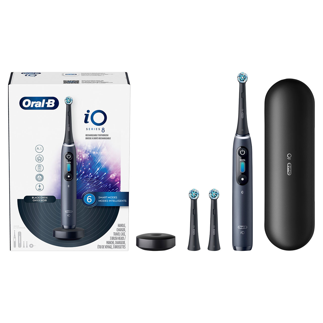 Oral-B iO Series 8 iO-serien Svarta | SE_OB62671