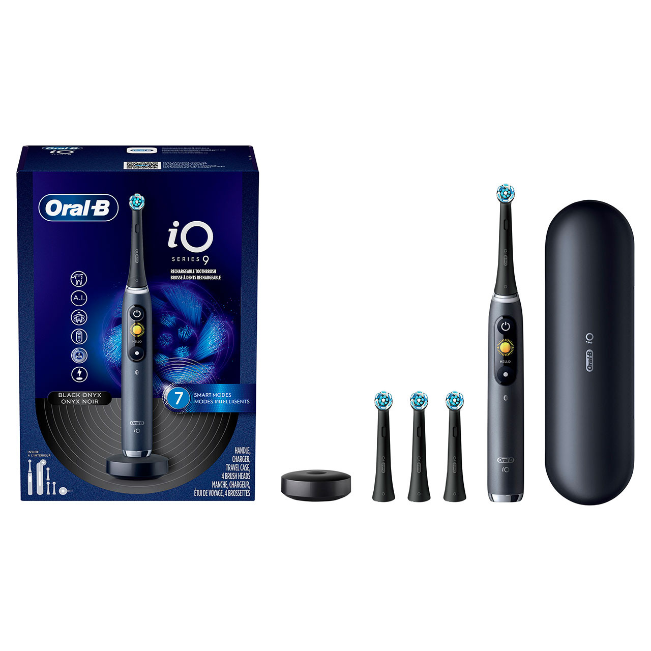 Oral-B iO Series 9 Rechargeable iO-serien Svarta | SE_OB98740